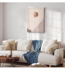 Canvas Print - Mountain Planet (1 Part) Vertical