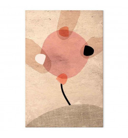 Leinwandbild - Windmill on the Hill (1 Part) Vertical