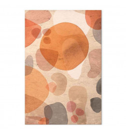 Quadro - Amber Kaleidoscope (1 Part) Vertical