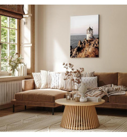 Canvas Print - Lantern On The Cliff (1 Part) Vertical