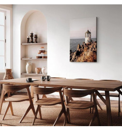 Canvas Print - Lantern On The Cliff (1 Part) Vertical