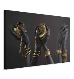 Schilderij - Midass Touch (1 Part) Wide