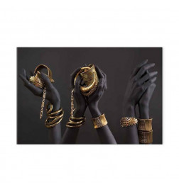 Schilderij - Midass Touch (1 Part) Wide