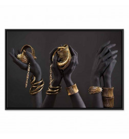 Schilderij - Midass Touch (1 Part) Wide