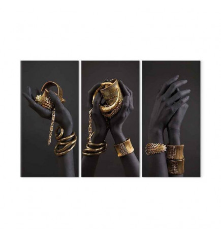 Leinwandbild - Midass Touch (3 Parts)