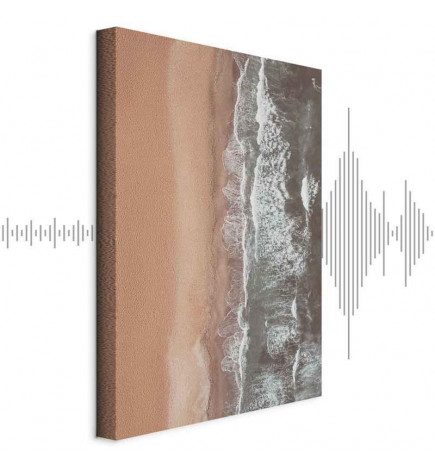 Leinwandbild - Shore Line (1 Part) Vertical