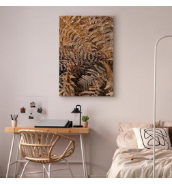 Canvas Print - Mysterious Fern (1 Part) Vertical