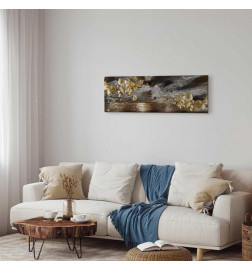 Canvas Print - Golden Garden (1 Part) Narrow