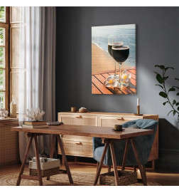 Leinwandbild - Love Refreshment (1 Part) Vertical