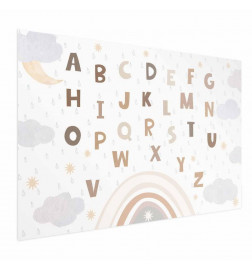 Plakatas - Letters in Muted Colors