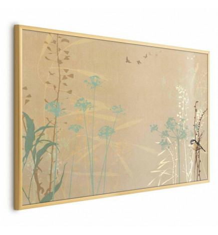 Poster - Bird on a Meadow