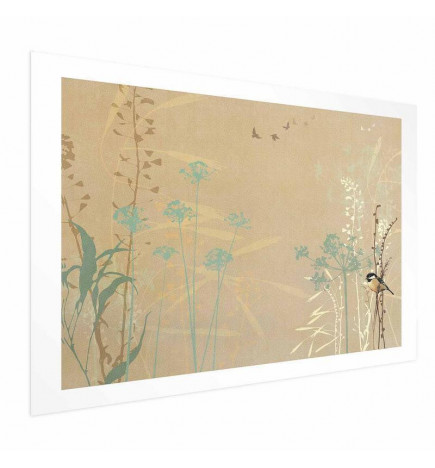 Poster - Bird on a Meadow