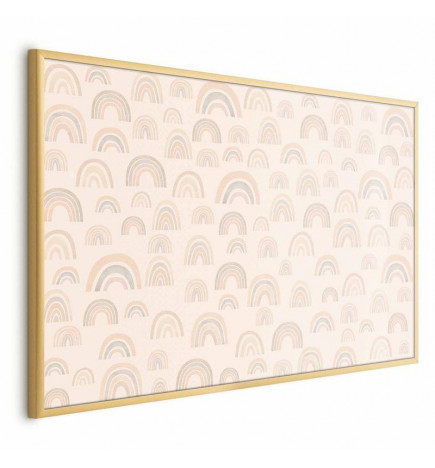 Plakāts - Pastel Rainbows