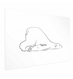 Plakāts - Lazy Bear
