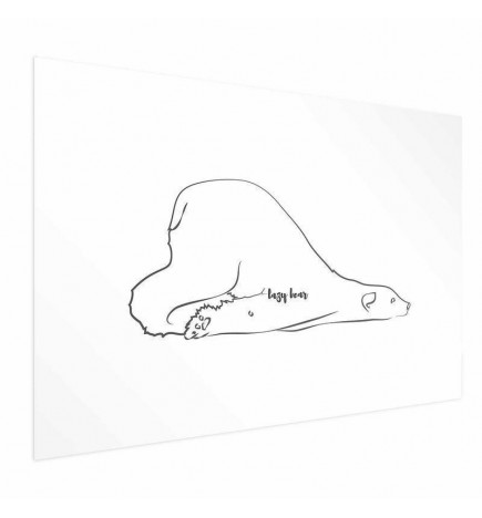 Juliste - Lazy Bear