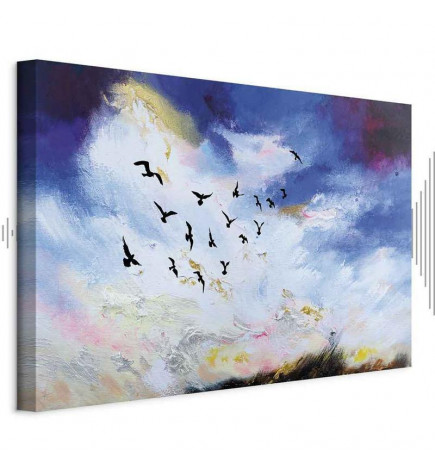 Schilderij - Autumn Is Coming (1 Part) Wide