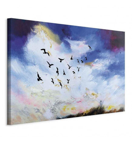 Schilderij - Autumn Is Coming (1 Part) Wide