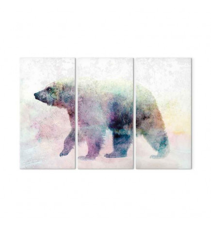 Tablou - Lonely Bear (3 Parts)