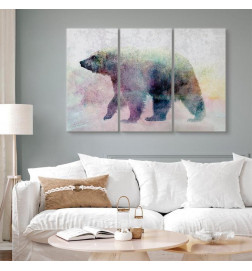 Canvas Print - Lonely Bear (3 Parts)