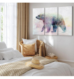 Canvas Print - Lonely Bear (3 Parts)