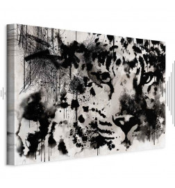 Schilderij - Cats Look (1 Part) Wide