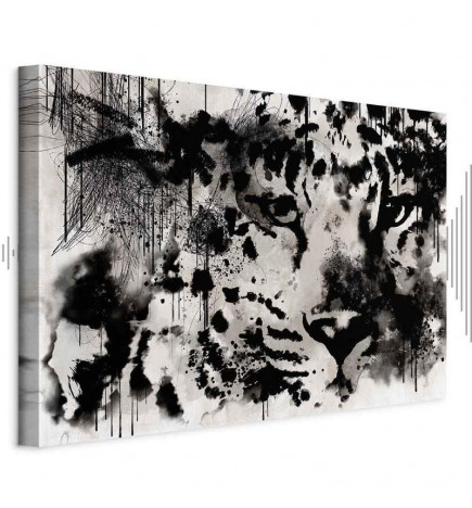 Canvas Print - Cats Look (1 Part) Wide