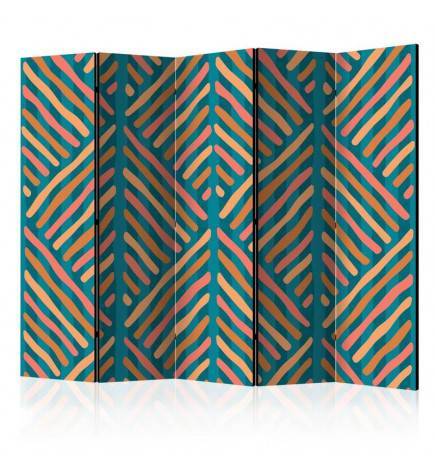 172,00 € 5-teiliges Paravent - Ethnic Composition II [Room Dividers]