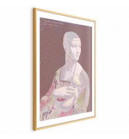 Plakat - Pastel Lady