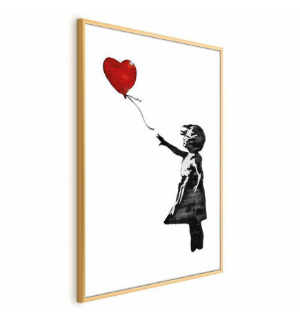 Plakāts - Banksy: Girl with a Balloon