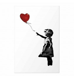 Plakāts - Banksy: Girl with a Balloon