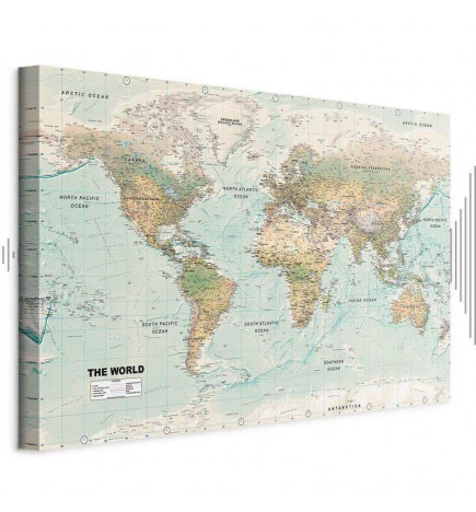 Seinapilt - World Map: Beautiful World