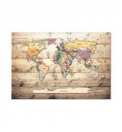 Taulu - World Map: Colourful Continents