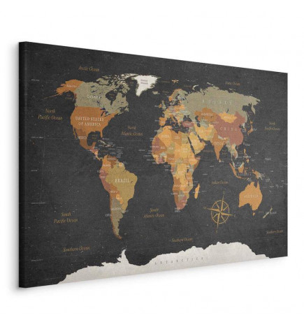 Tableau - World Map: Secrets of the Earth