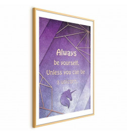 Juliste - Be Yourself