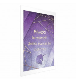 Poster - Be Yourself