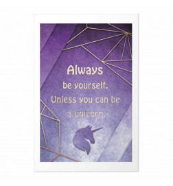 Poster - Be Yourself