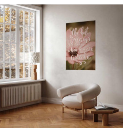 Plakatas - The Best Dreams Happen When You Are Awake
