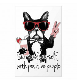 Plakat - Surround Yourself with Positive People