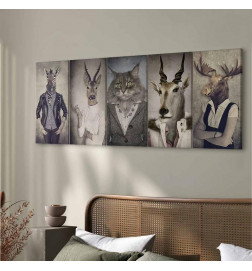 Schilderij - Animal Masks I