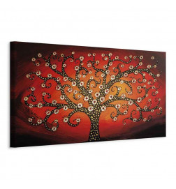 Cuadro - Fiery Tree (1 Part) Narrow