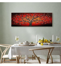 Cuadro - Fiery Tree (1 Part) Narrow