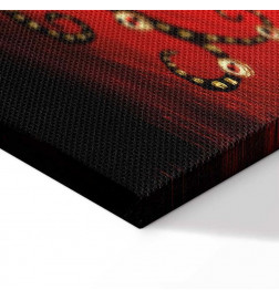 Tableau - Fiery Tree (1 Part) Narrow