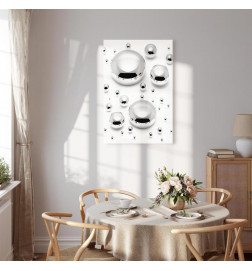 Canvas Print - Enchanted in the Frost (1 Part) Vertical