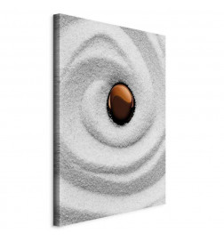 Canvas Print - Karesansui (1 Part) Vertical