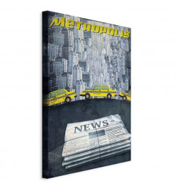 Cuadro - Metropolis (1 Part) Vertical
