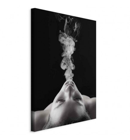 Canvas Print - Smoke Cloud (1 Part) Vertical