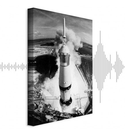 Leinwandbild - Cosmic Speed (1 Part) Vertical