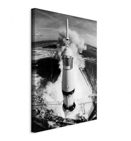 Canvas Print - Cosmic Speed (1 Part) Vertical