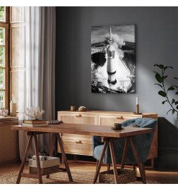 Canvas Print - Cosmic Speed (1 Part) Vertical