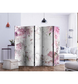 Paravento - Dancing peonies II